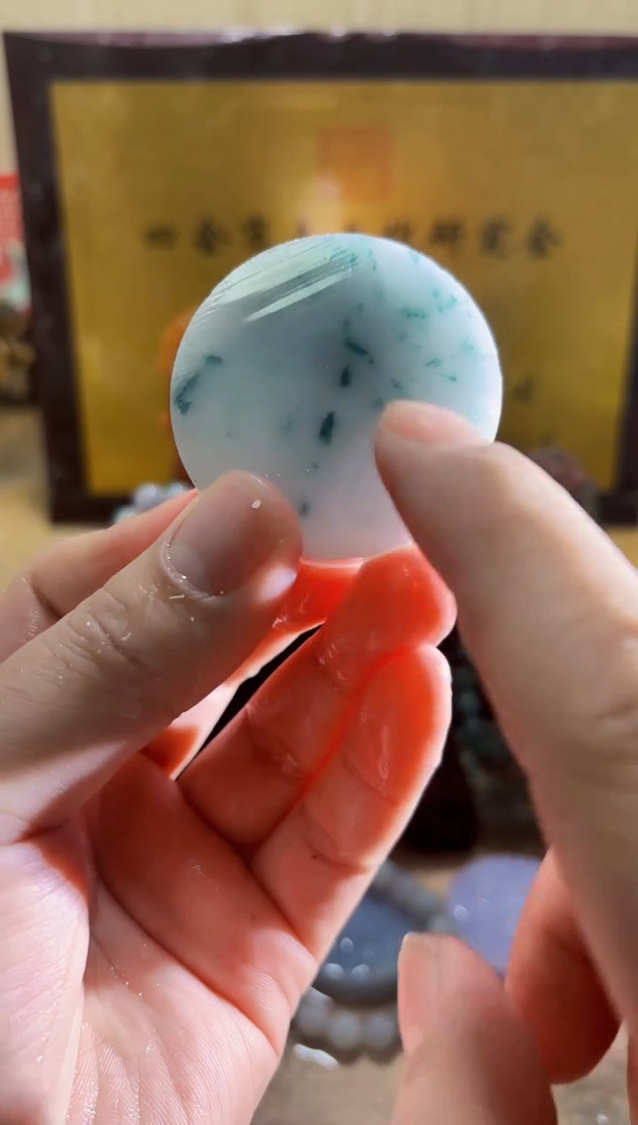 未镶嵌挂件翡翠A货常星7883