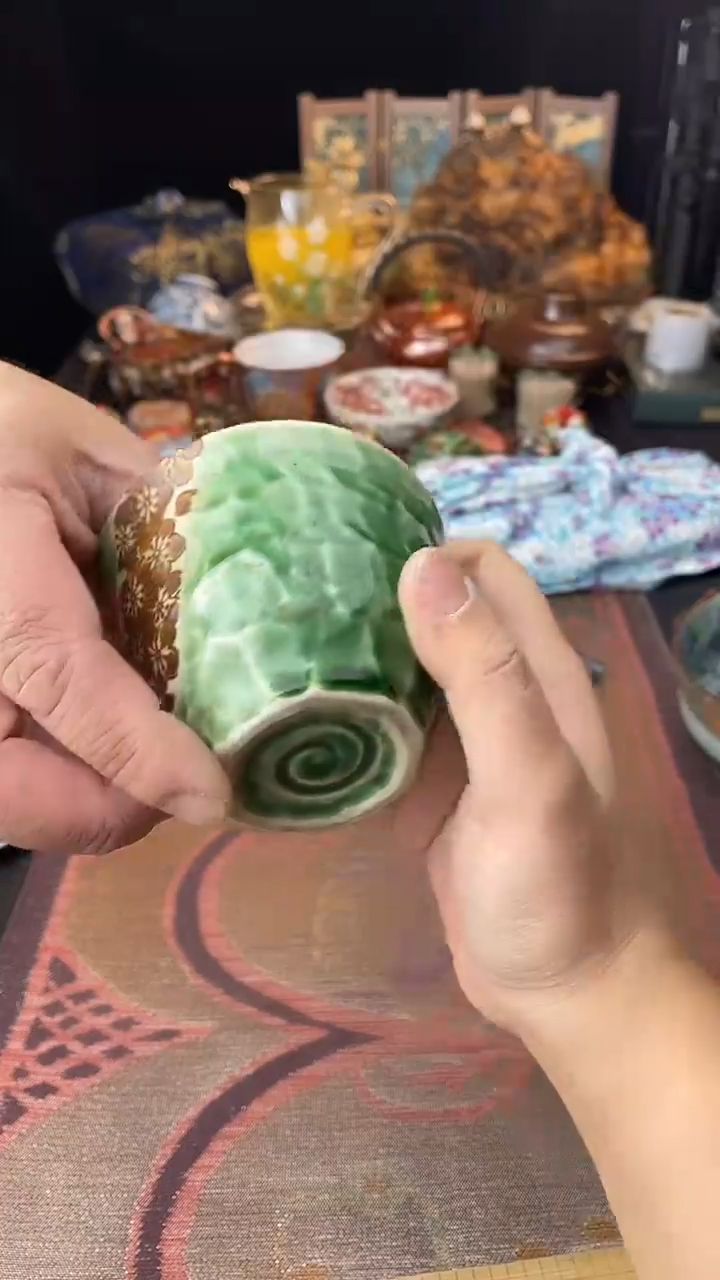 瓷片嫏**梦散瓷默认微瑕，看清尺寸品相再拍