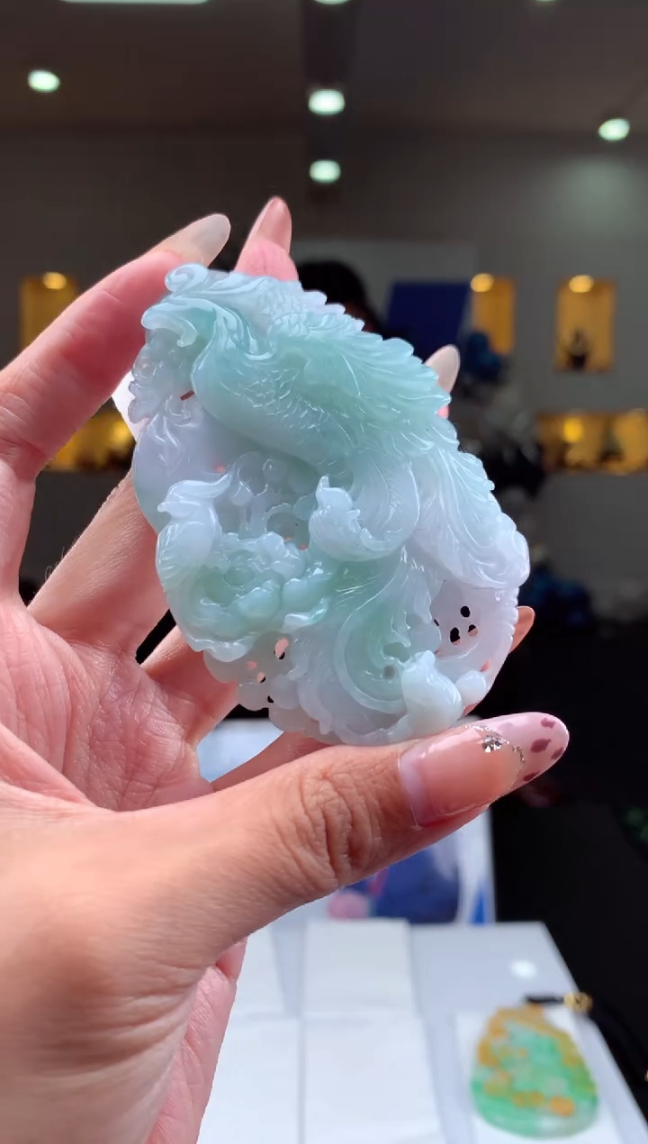 【闪购商品】定制翡翠未镶嵌挂件发货（拍一发一）