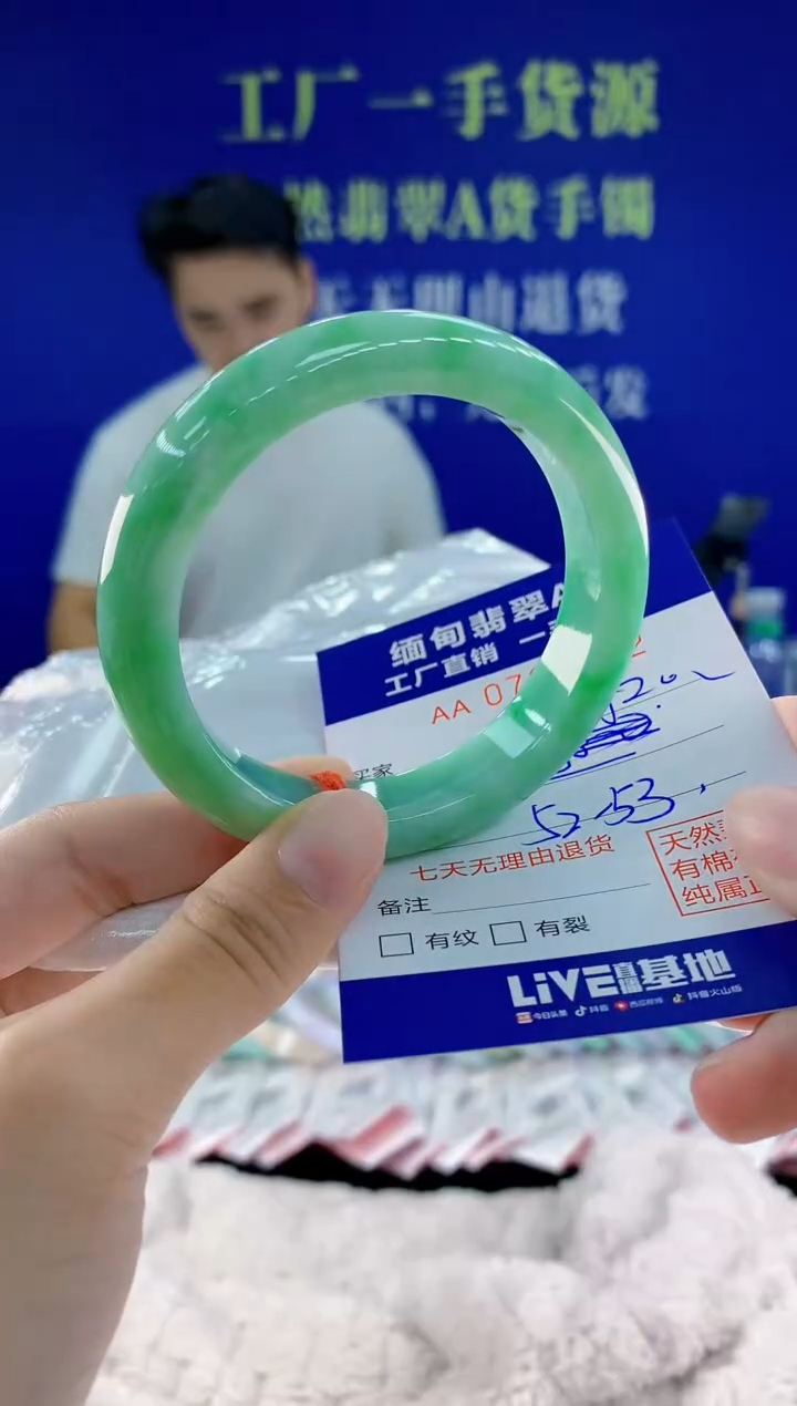 未镶嵌手镯翡翠02天然翡翠A货
