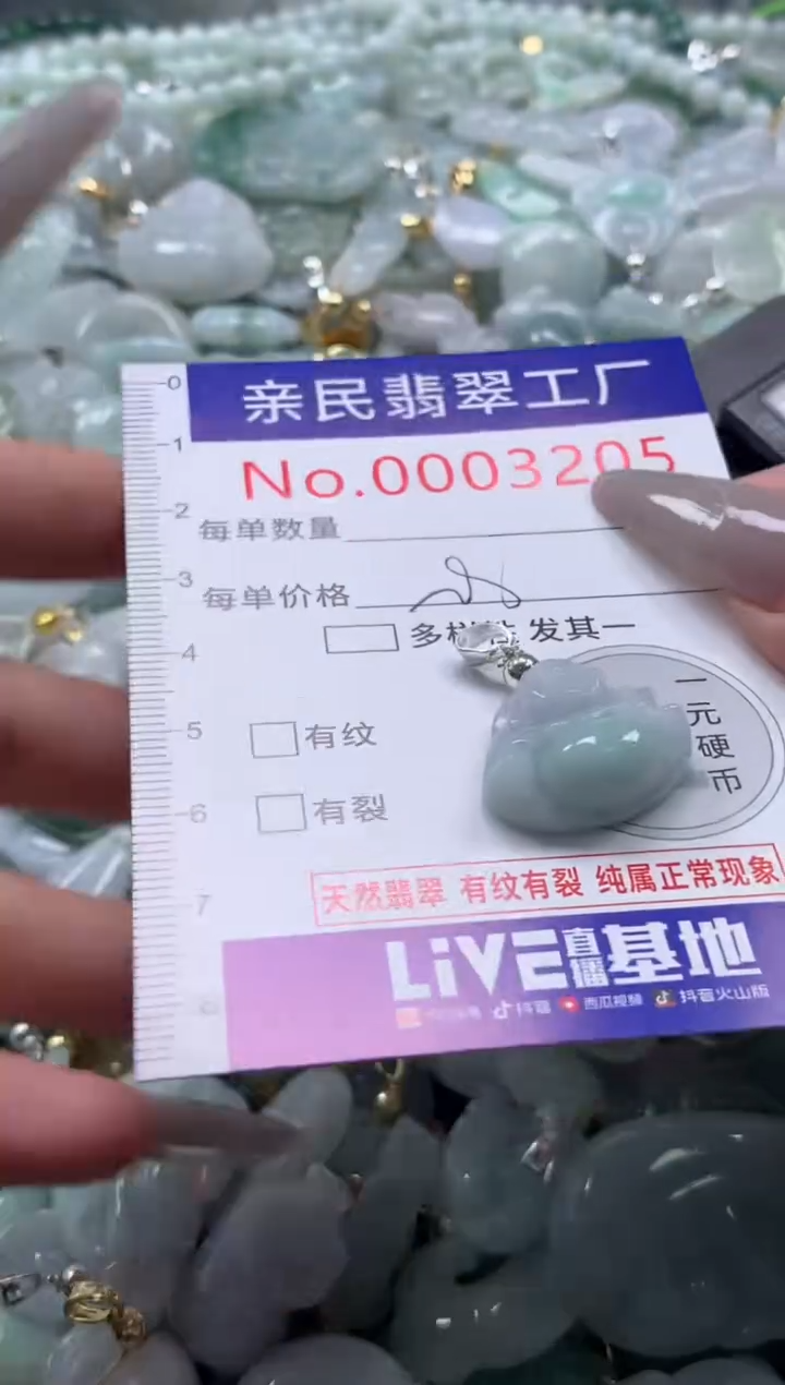 颈饰未镶嵌翡翠3205