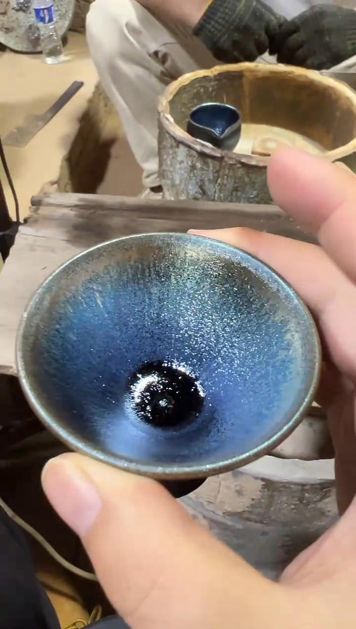 茶盏1朱秋敏龙窑开窑现场329