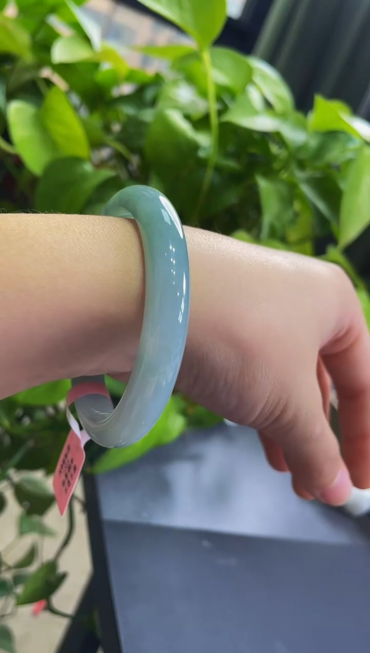 【闪购商品】翡翠未镶嵌手镯071手镯53.3