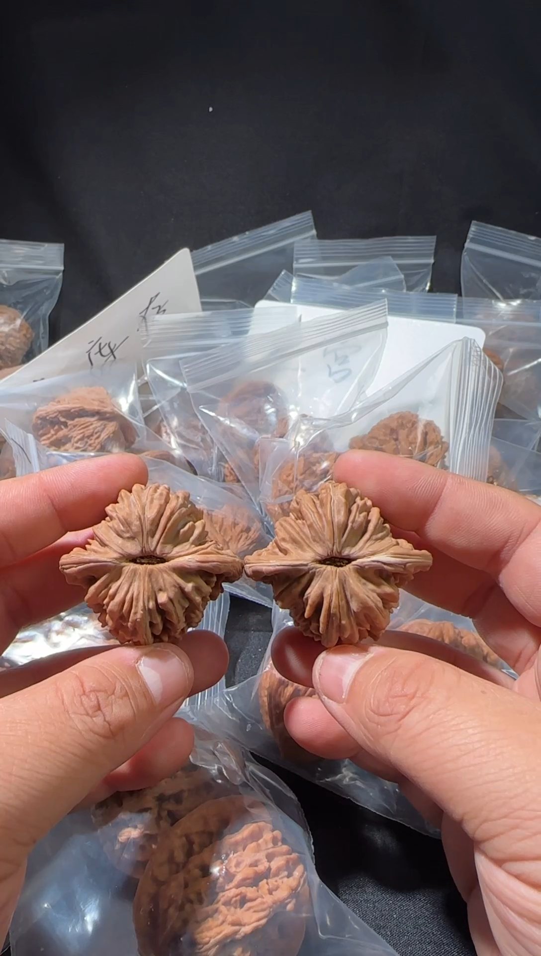 把件文玩核桃四座楼