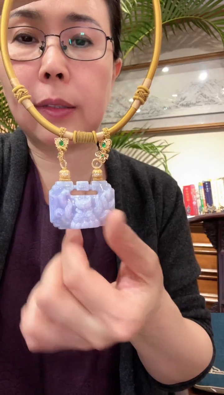 【闪购商品】翡翠颈饰未镶嵌国风