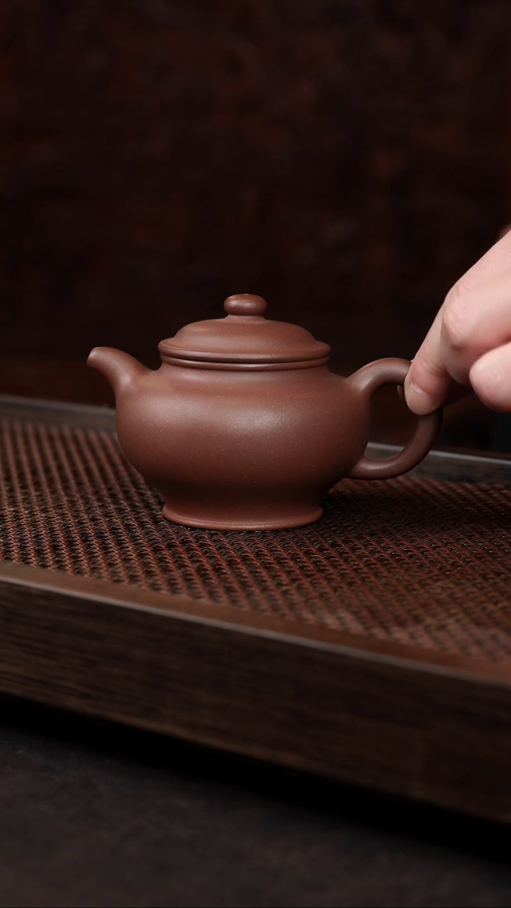 【闪购商品】紫砂茶壶老紫泥掇只