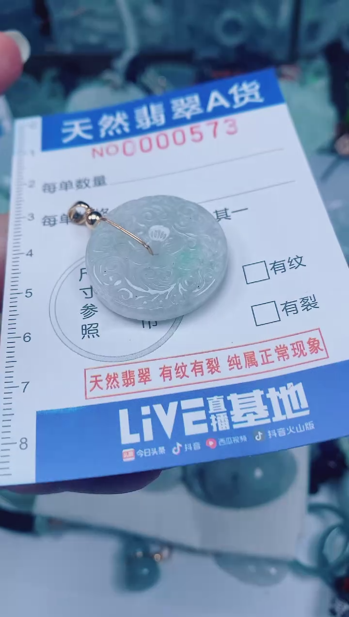 颈饰未镶嵌翡翠00000573