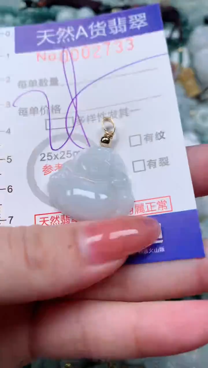 【闪购商品】翡翠颈饰未镶嵌00002733