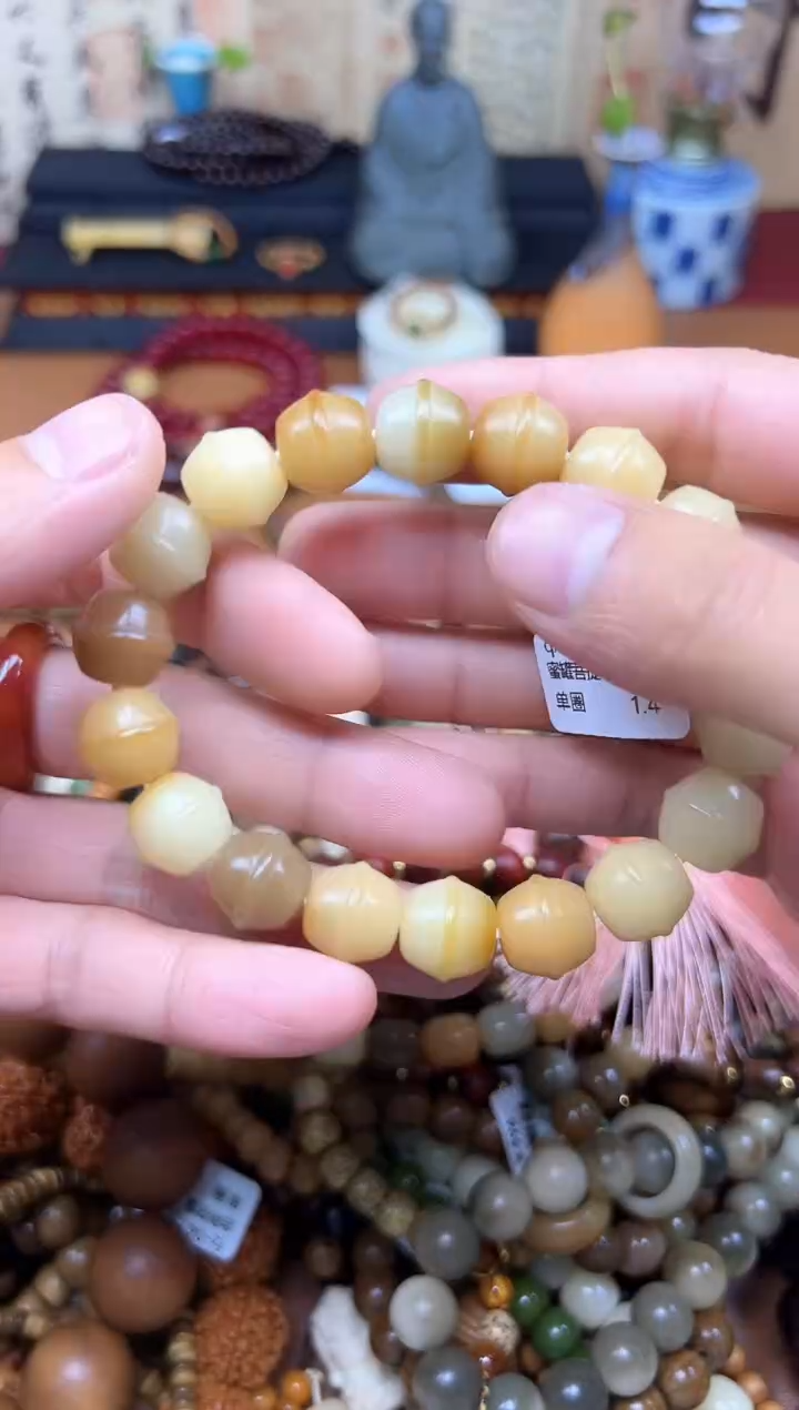 非洲檀香无事牌156精品手串无礼盒