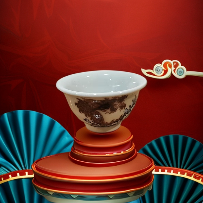 景德镇宁封窑陶瓷茶杯07    NFHGCJ2555