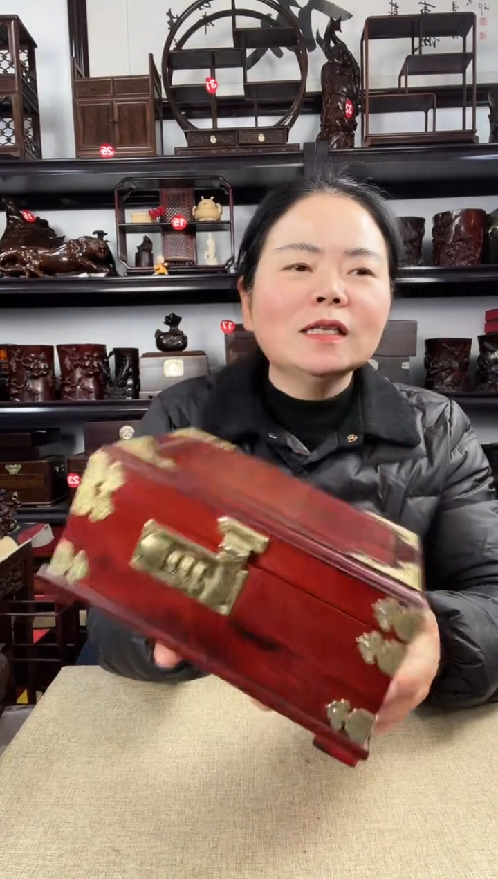 木185瑕疵老李红木工艺品