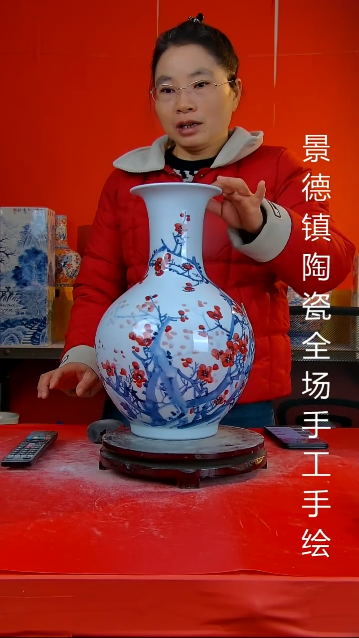 摆件陶瓷景德镇陶瓷 全场手工手绘