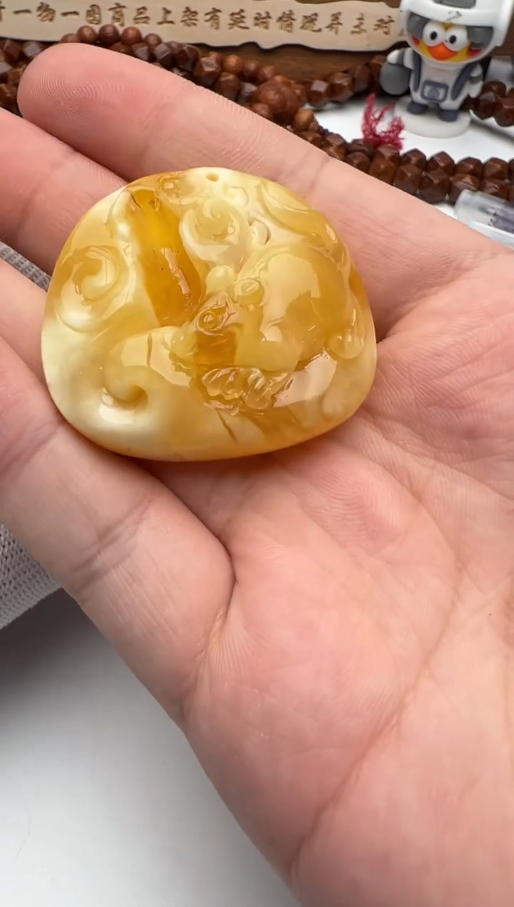 【闪购商品】蜜蜡裸石未镶嵌蜜蜡牌子