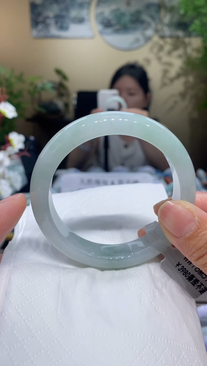 翡翠手镯未镶嵌翡翠57.6