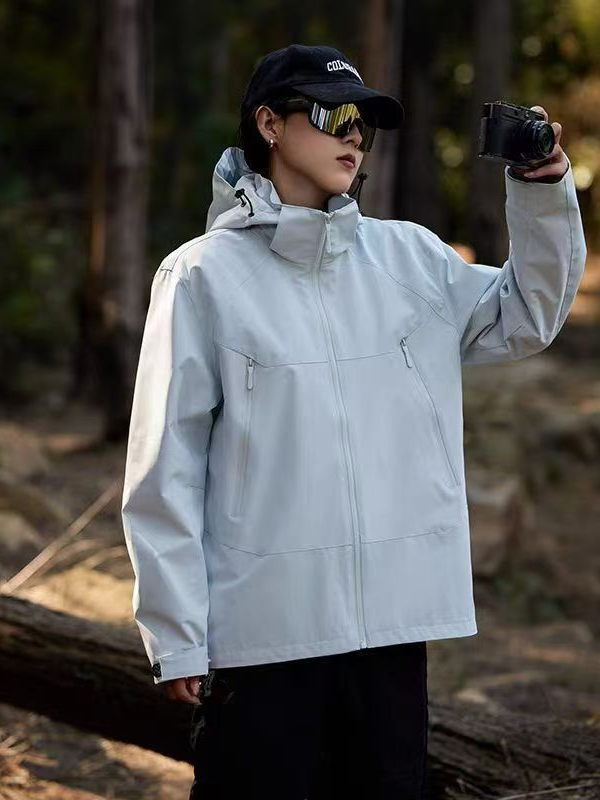 冲锋衣新色上新防风防水轻量户外登山服女款