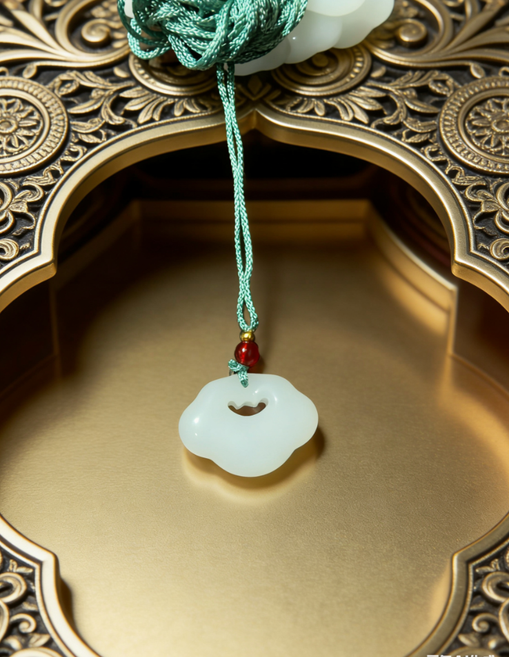  【钰轩甄选】精品时尚祥云锁吊坠-YHQ-12