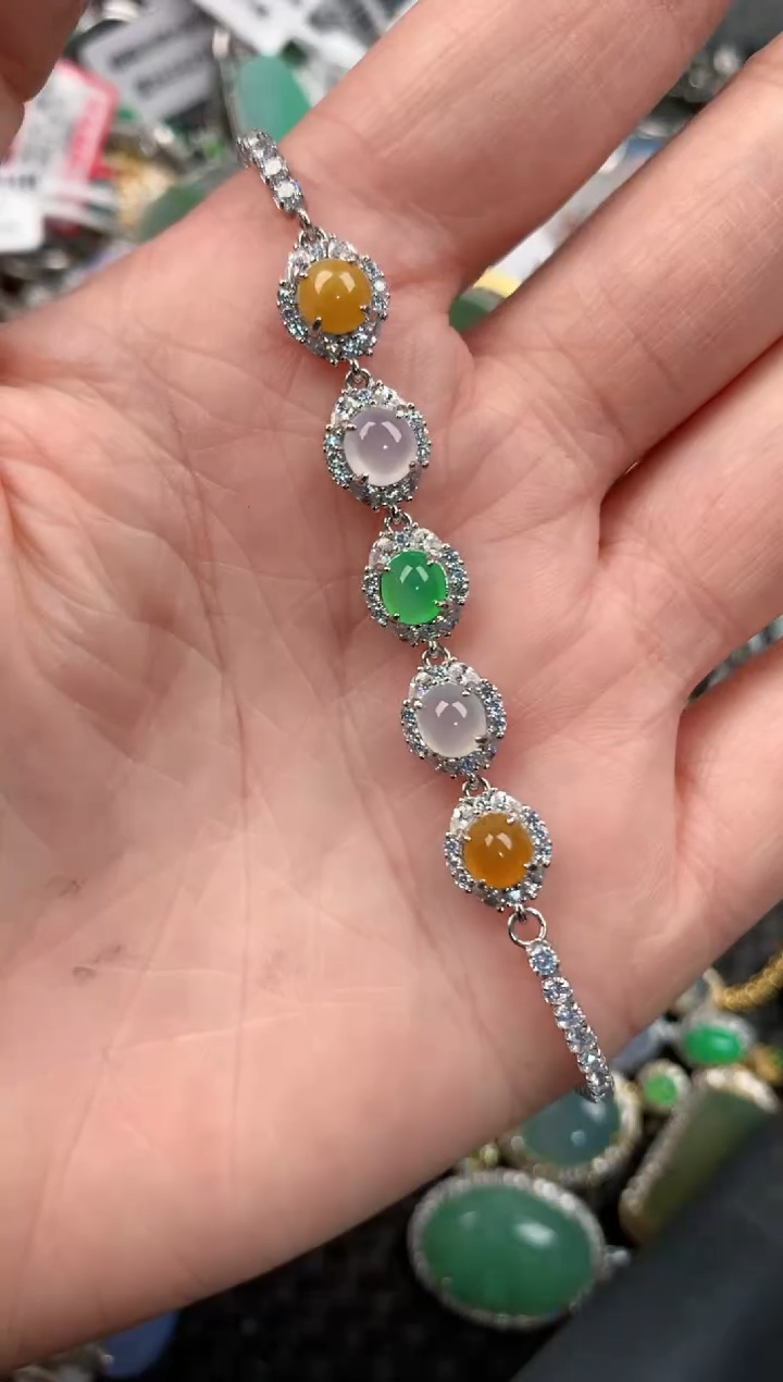 银S925镶嵌戒指翡翠11-11-11   7