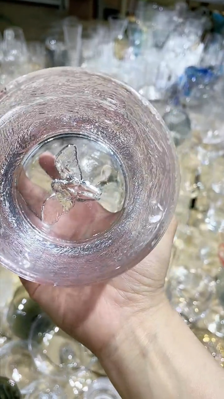 【闪购商品】水晶玻璃2只XQ艺术天使杯