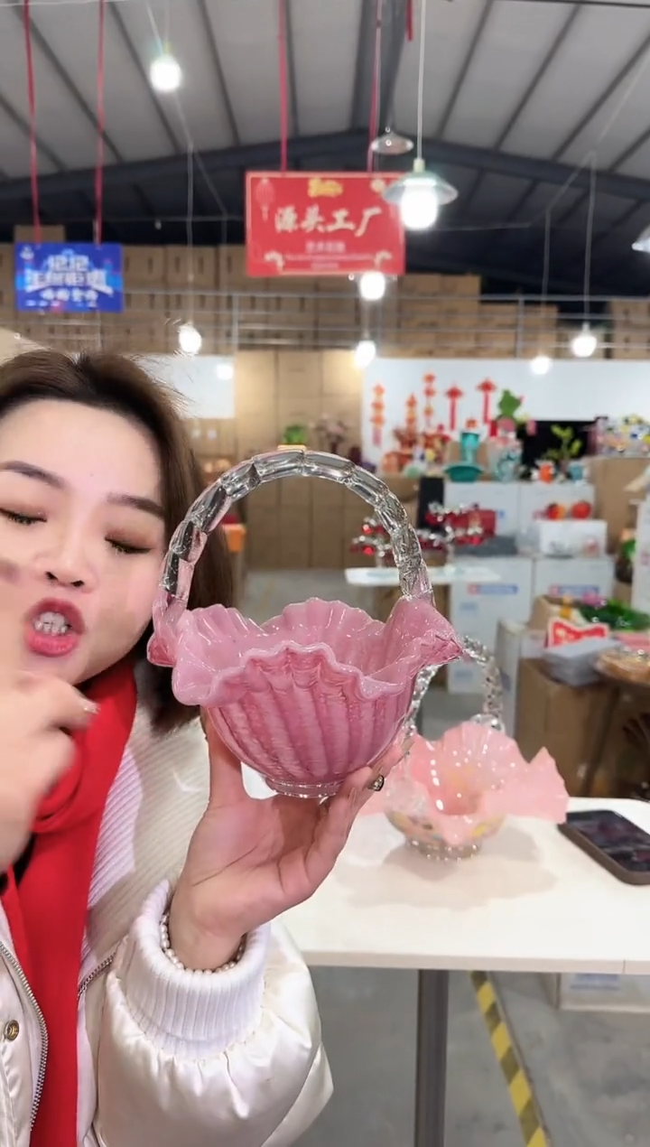 【闪购商品】玻璃于清花器X-早59