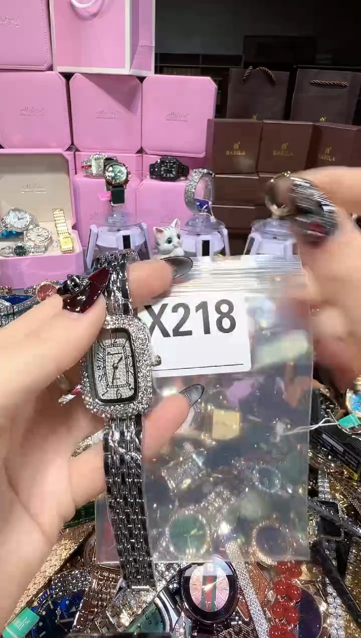 石英机芯不锈钢不锈钢直播定闪专用