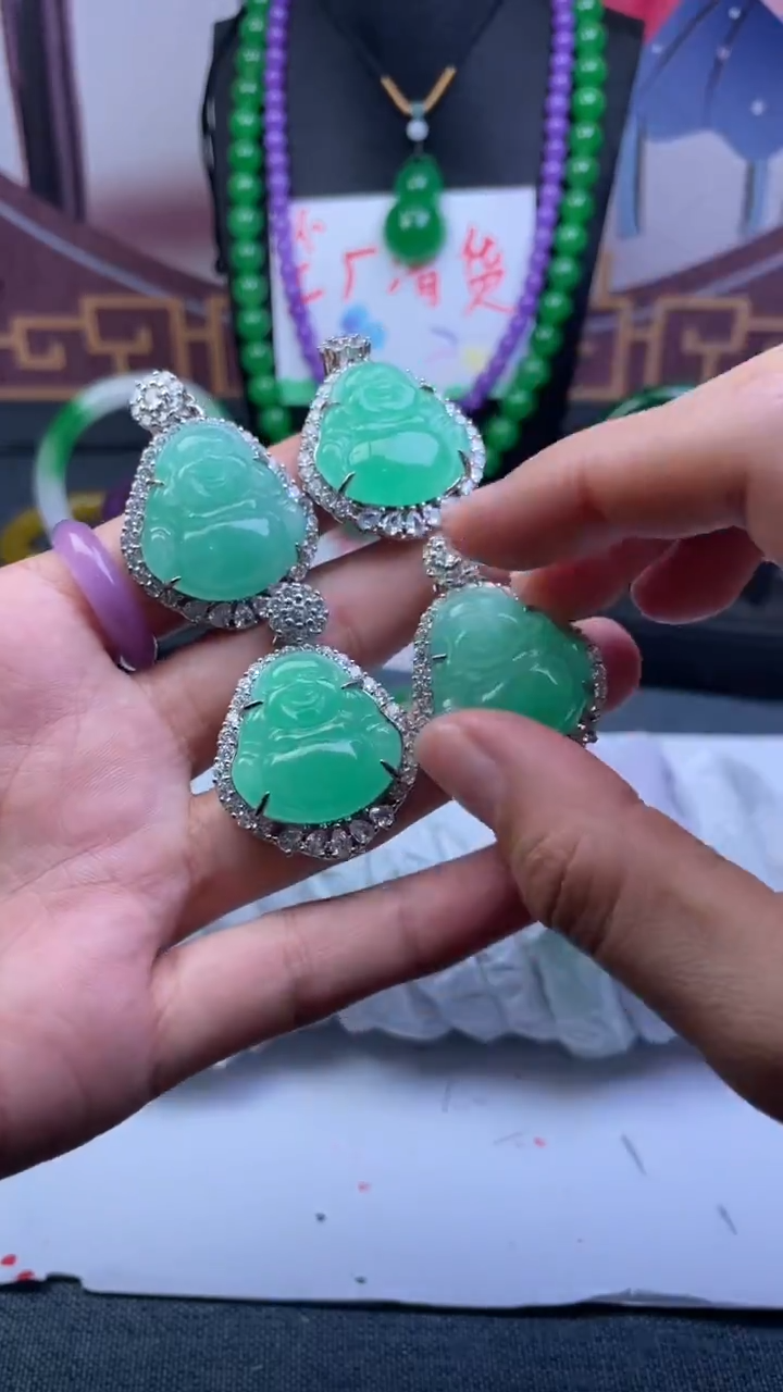 铜合金仿水晶挂件