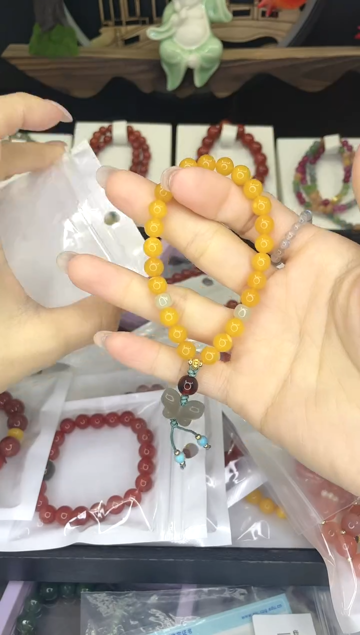 【闪购商品】蜜蜡手链未镶嵌蜜蜡手链