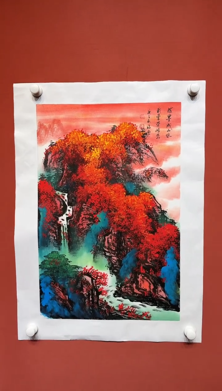 国画湖社画会/谢福堂-12-10-6