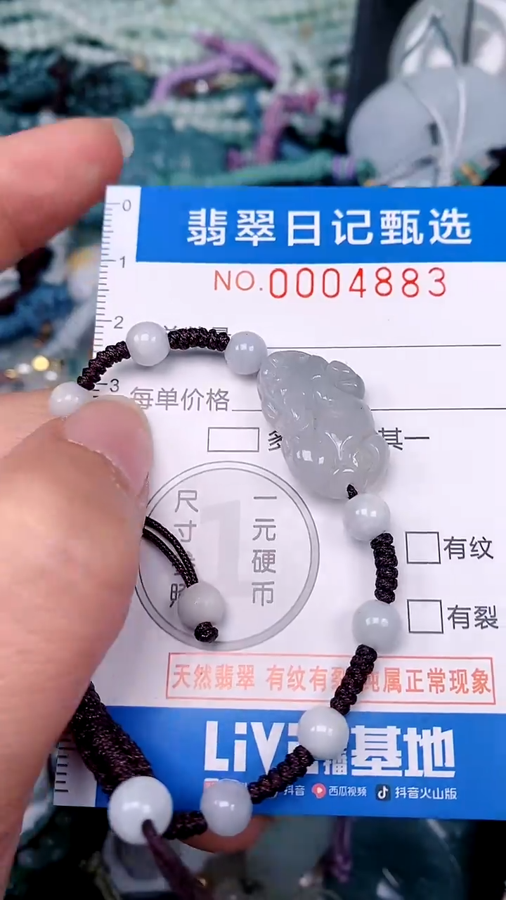 【闪购商品】翡翠颈饰未镶嵌00004883