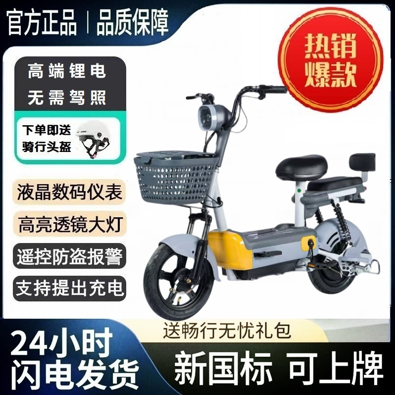ZF2025泡泡新国标电动自新车男女代步通用