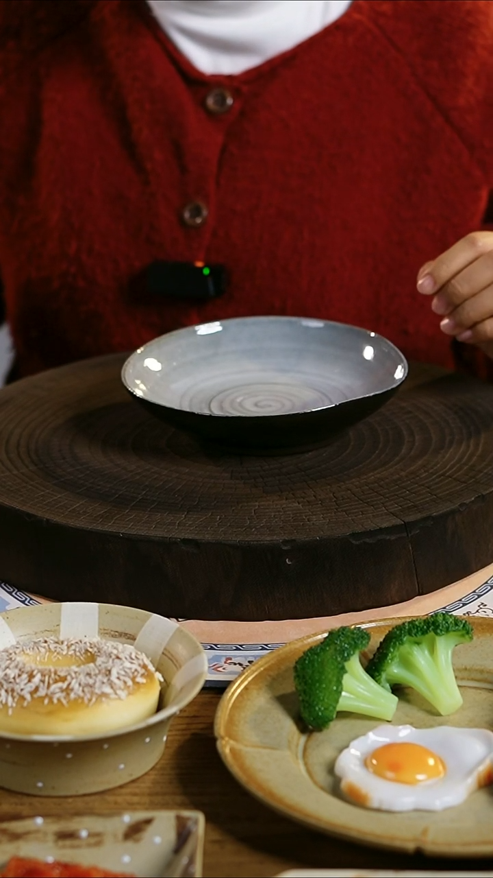 陶瓷7"盔帽圆碟z'z