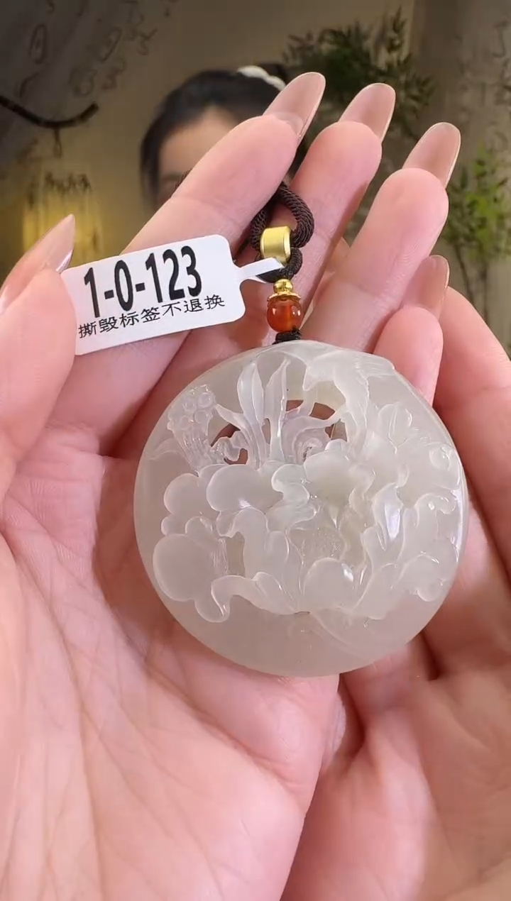 【闪购商品】和田玉颈饰未镶嵌1-0-123