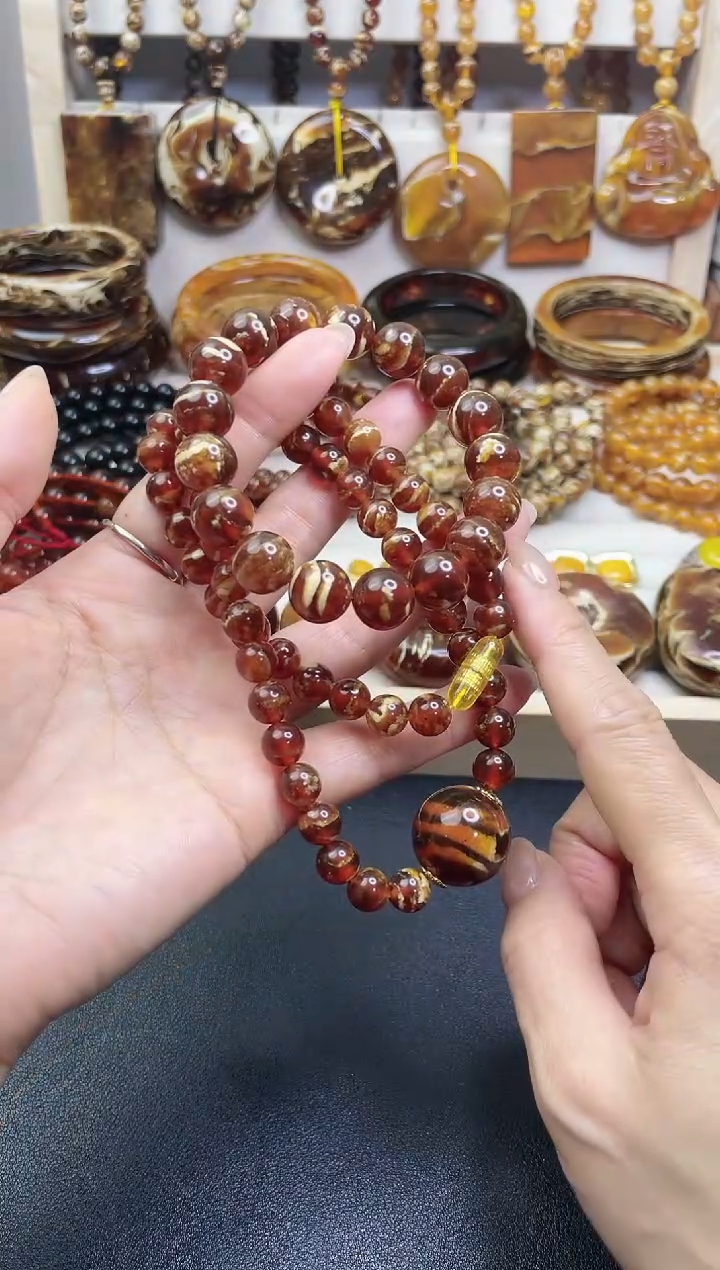 无非金属溶洞卡12的手串+锁骨链多样性发