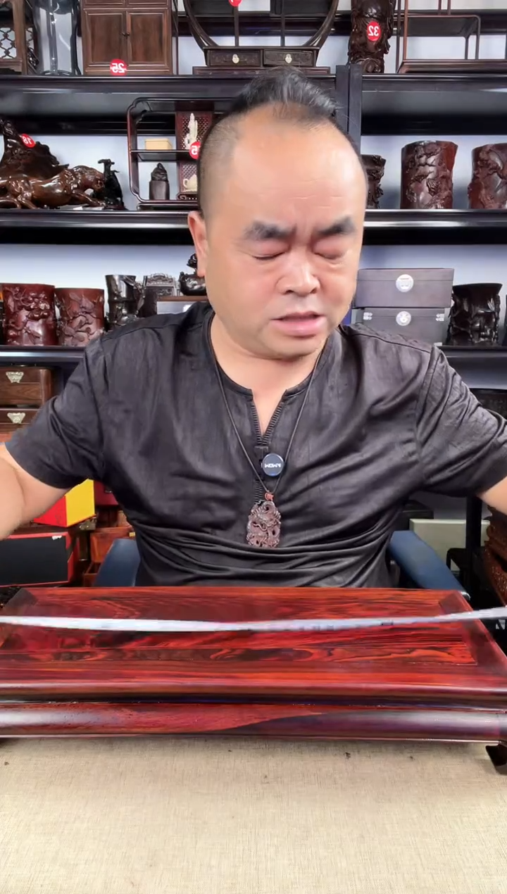 木617瑕疵老李红木工艺品