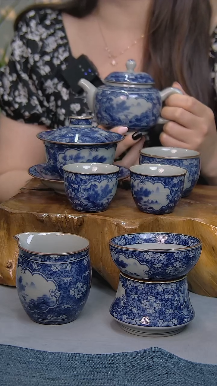 简装家用款7件套 陶瓷家用茶具系列