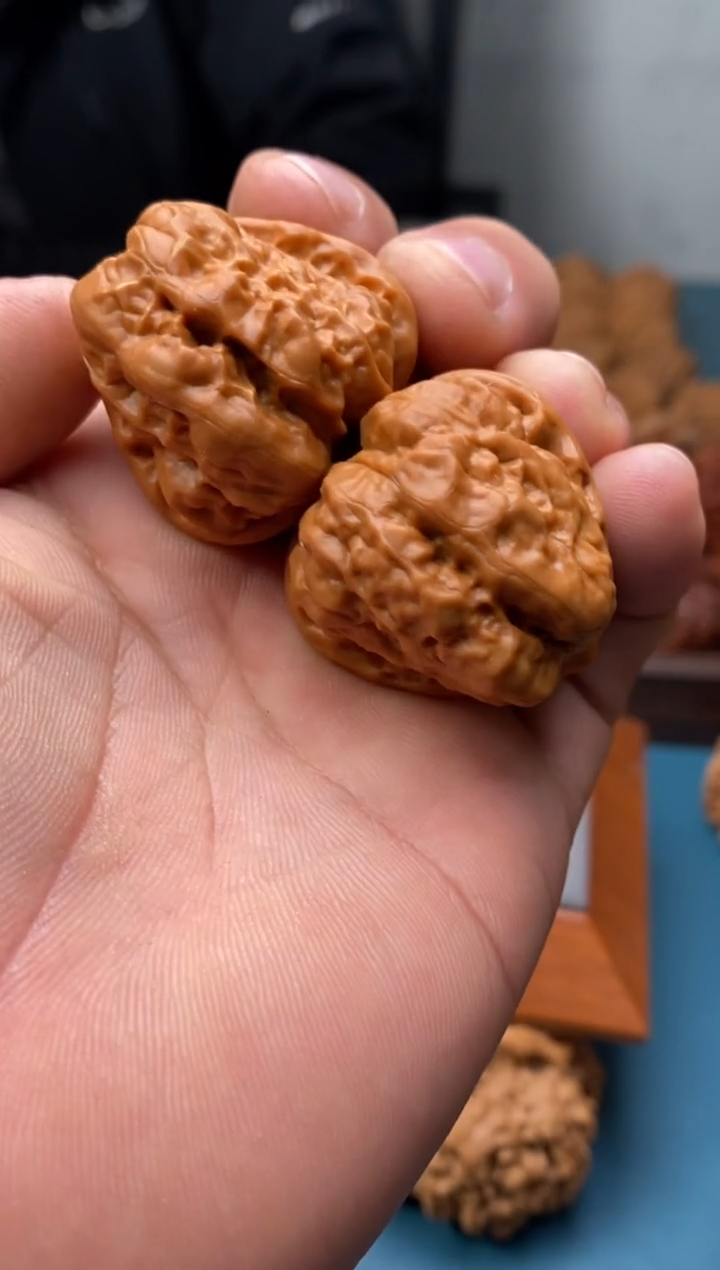 把件文玩核桃三角哇b539