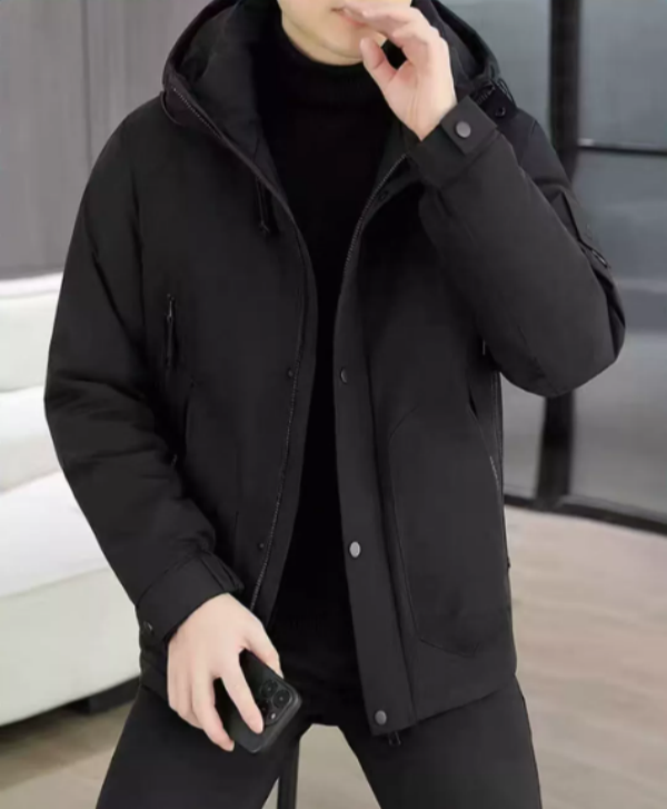 男士冬季新款潮流百搭保暖休闲羽绒服92808