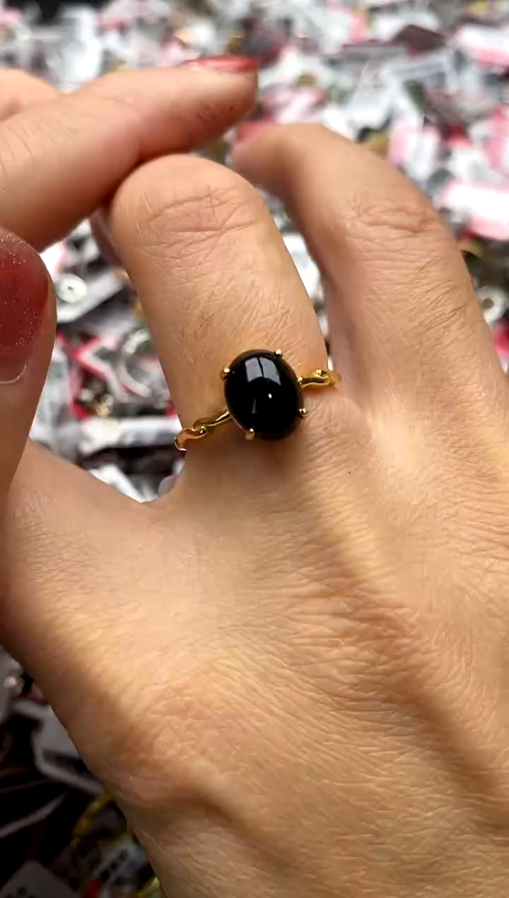 【闪购商品】翡翠戒指银S925镶嵌333333333    8