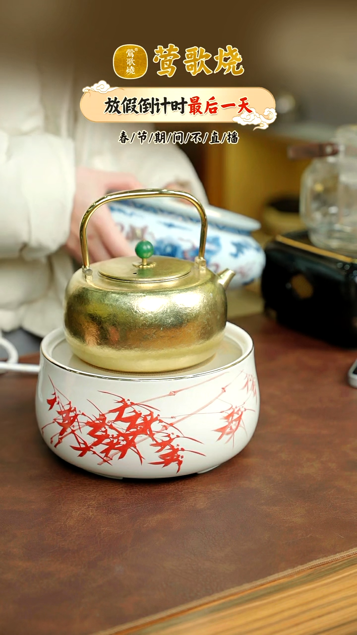 【闪购商品】套装 电陶炉单一个+钛壶单一个