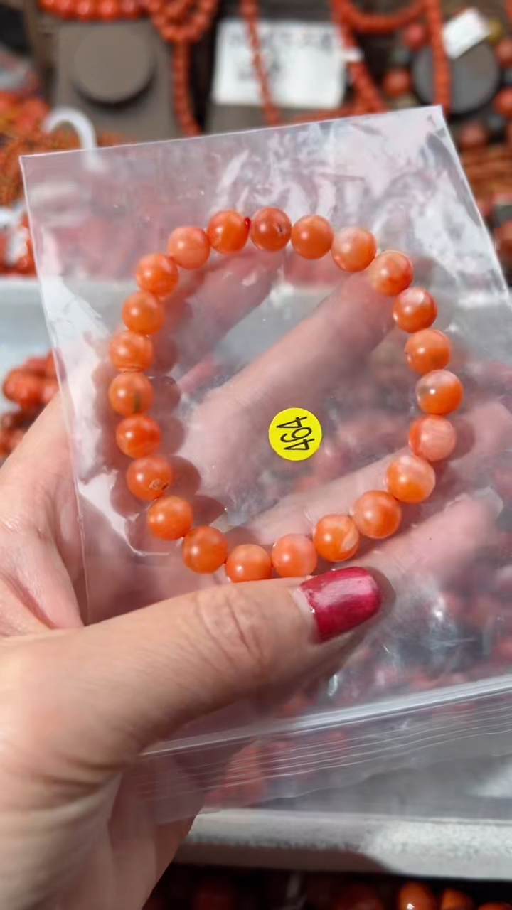 【闪购商品】南红玛瑙手串未镶嵌8+