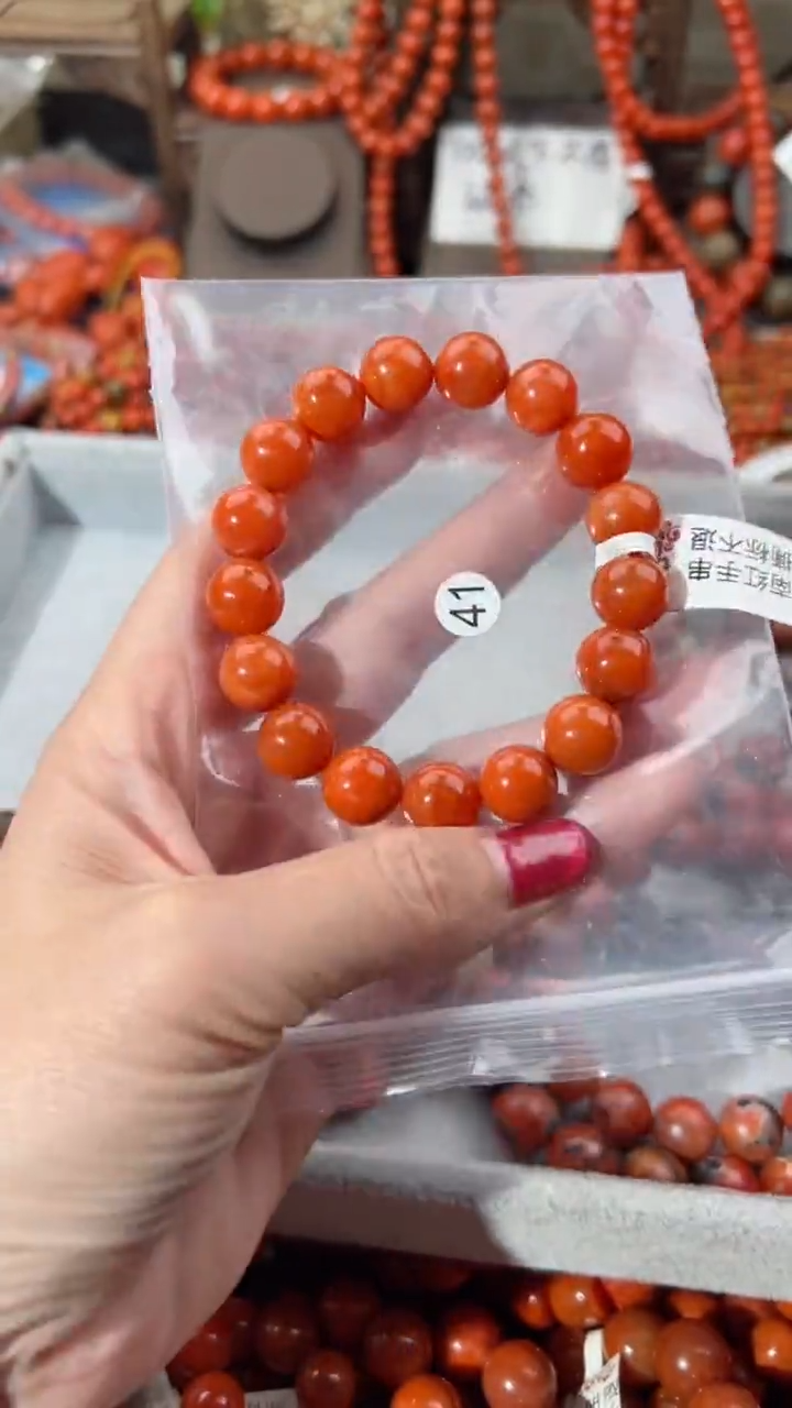 【闪购商品】南红玛瑙手串未镶嵌11+