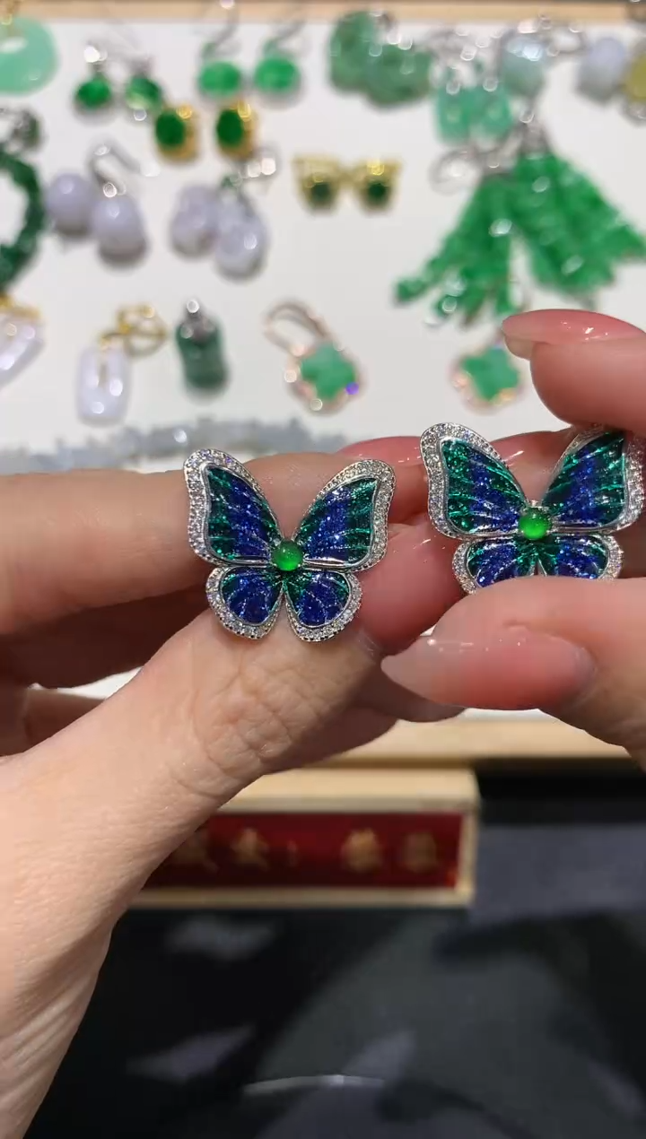 【闪购商品】翡翠吊坠(不含链)银S925镶嵌1多人多样性随机发货1件