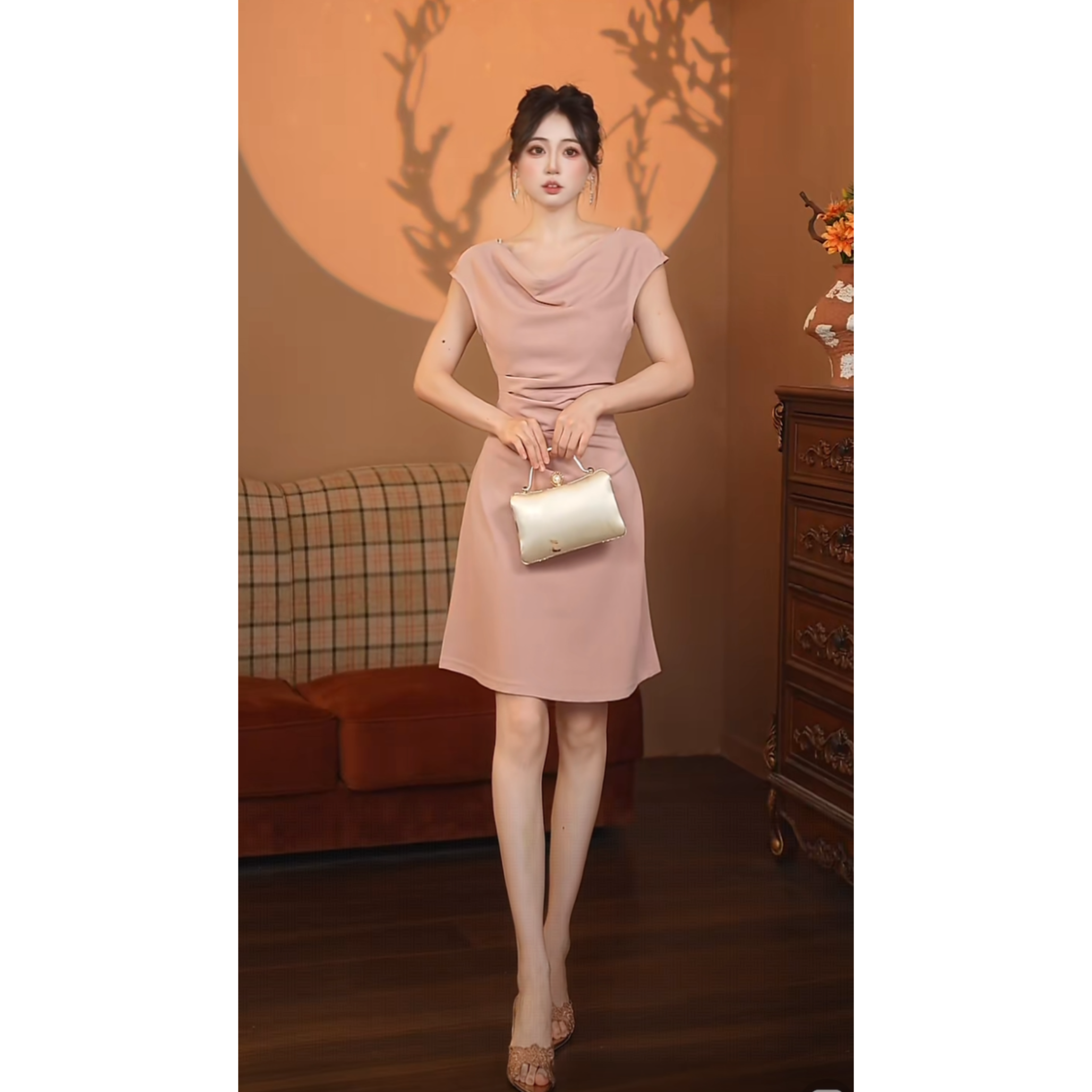 瑞瑞定制-1884连衣裙X1492-A