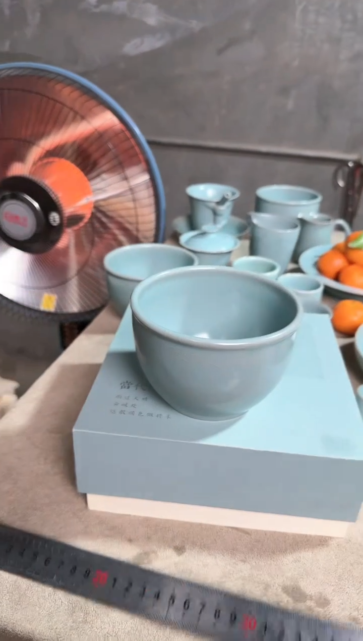 【闪购商品】大水洗/缸型-汝瓷云端釉-羊