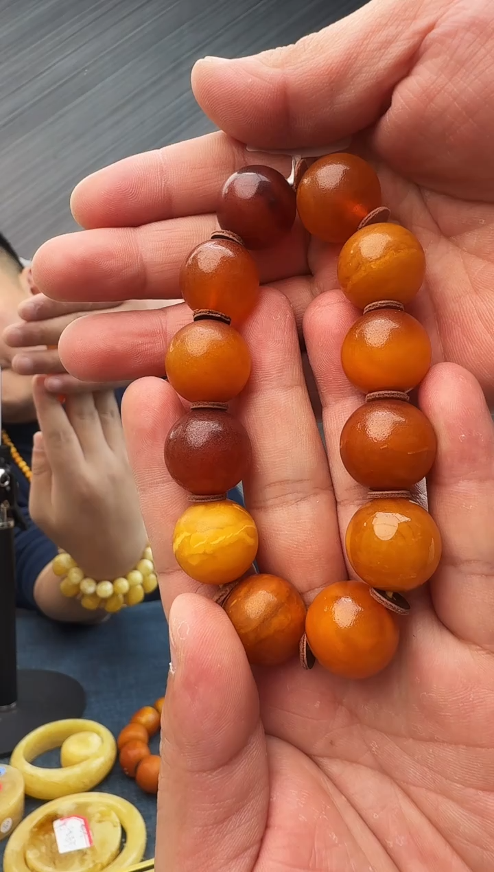 蜜蜡未镶嵌珠宝奇石假一罚十 43，19多样性发其一