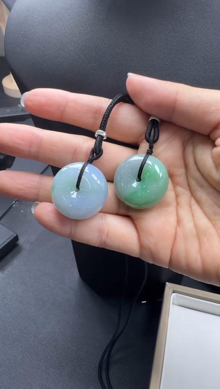 【闪购商品】翡翠颈饰未镶嵌YM1150肥扣多样性发一