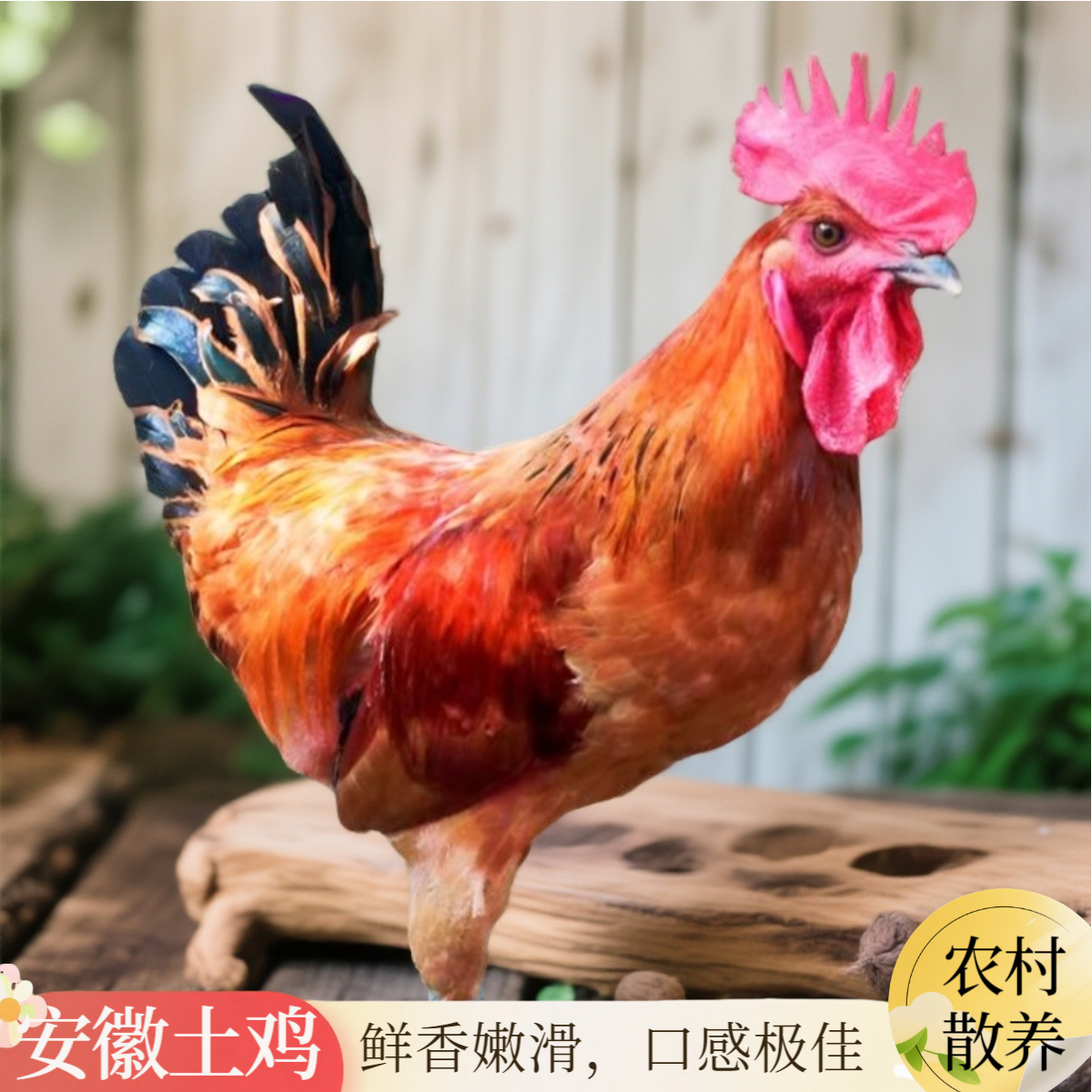 安徽特产土鸡土公鸡