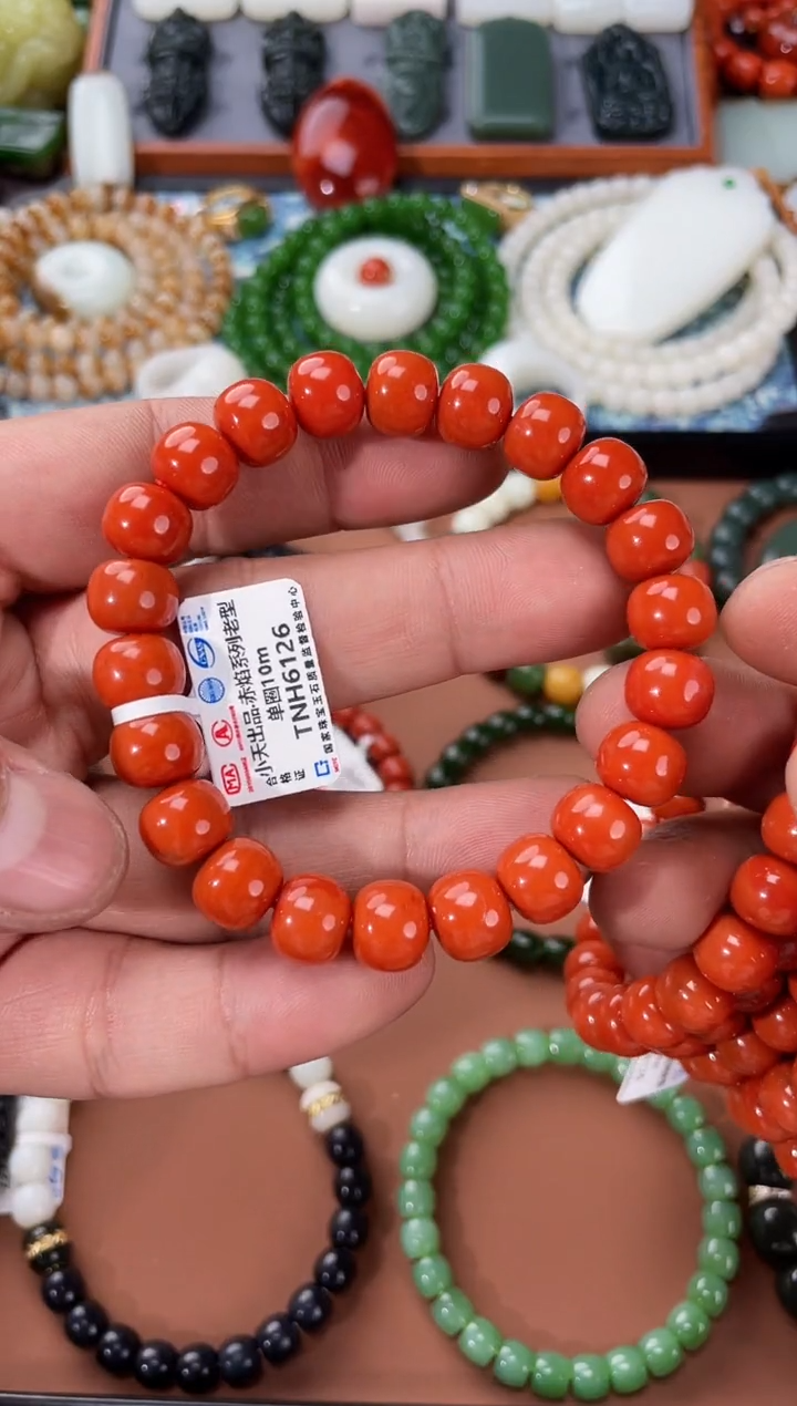【闪购商品】南红玛瑙手串未镶嵌多样性发一件TNH6126