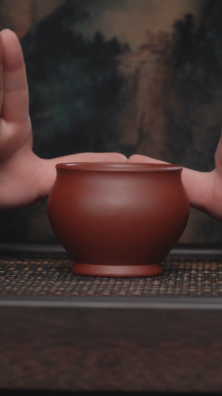 【闪购商品】紫砂茶杯非遗茶器-红皮龙