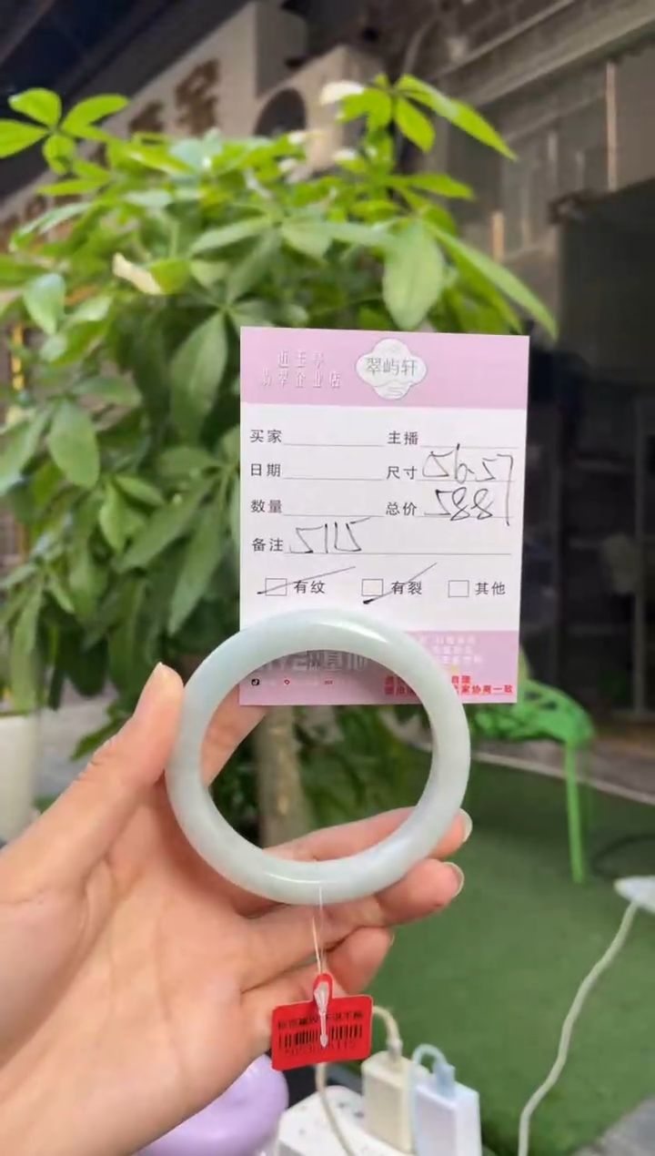 未镶嵌手镯翡翠G 56正圈 5115