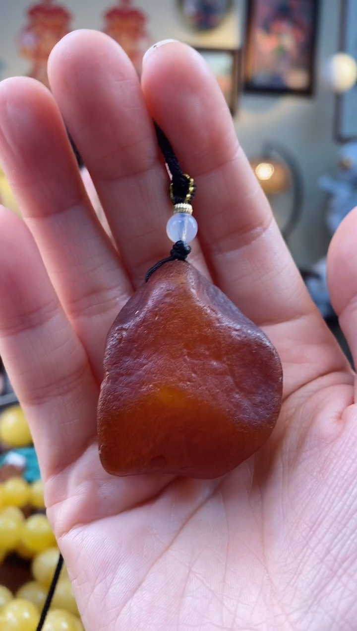 【闪购商品】琥珀颈饰未镶嵌吊坠